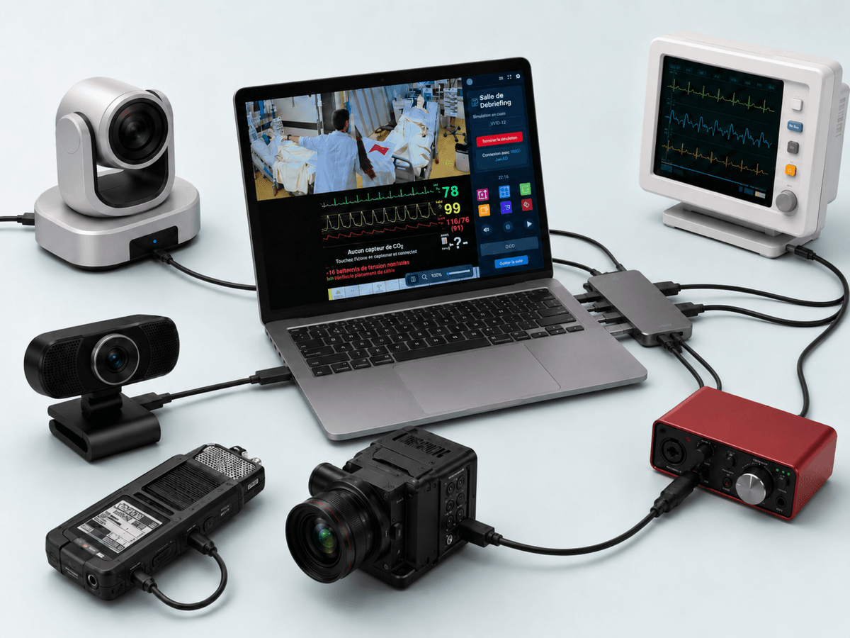 Matériel vidéo compatible avec AppSim
